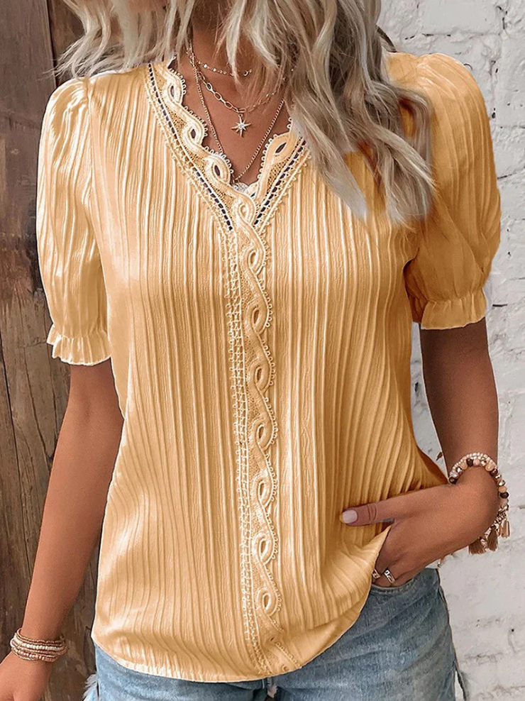 Astrid - elegant summer blouse for women