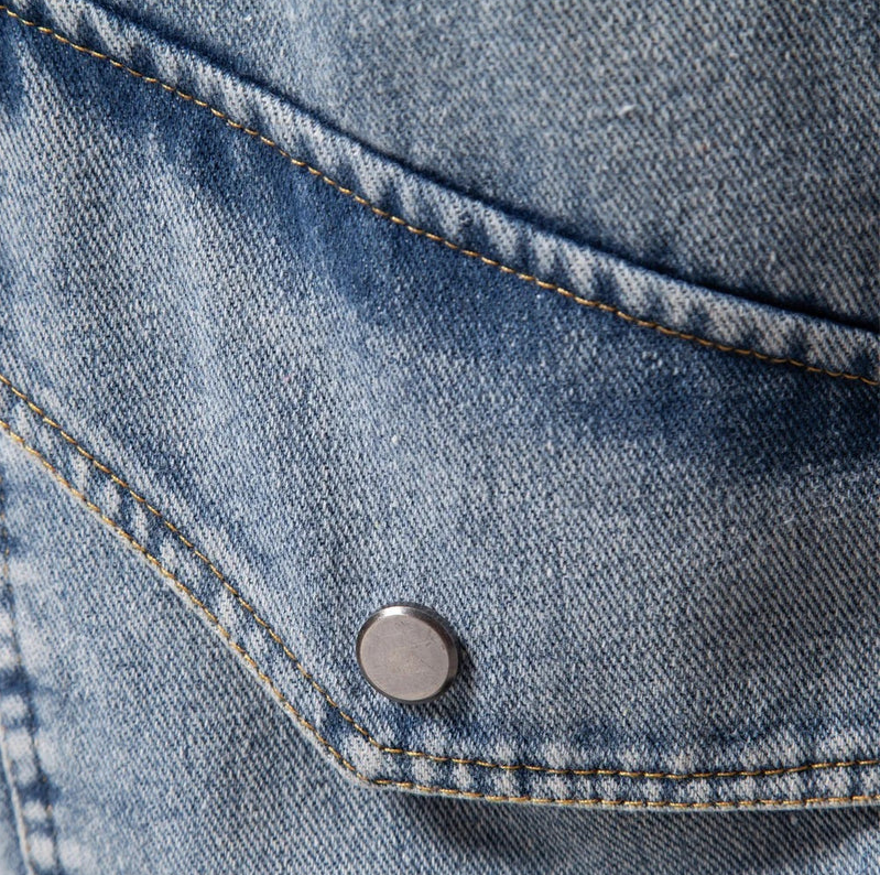 Tony - casual denim bomber jacket