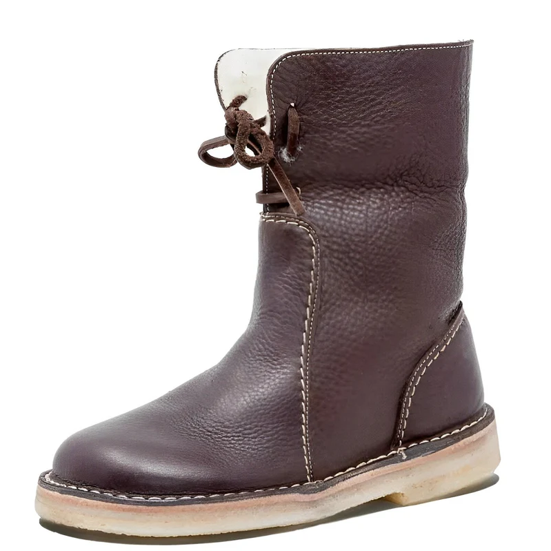 Melugrace - elegant retro boots made of pu