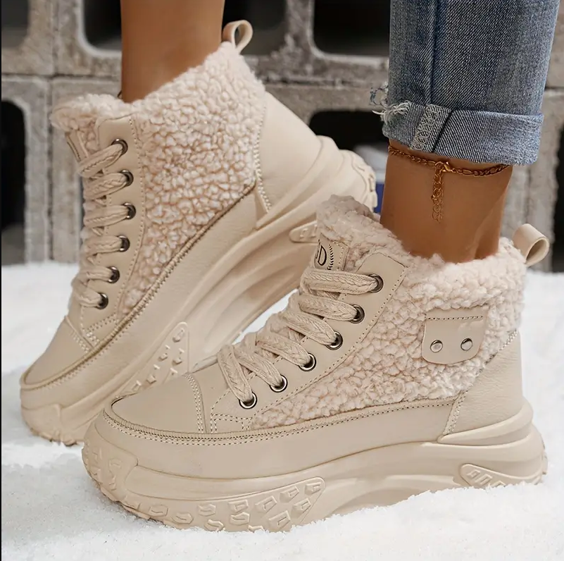 Cosy - fleece-lined snowboots for casual winter style for women