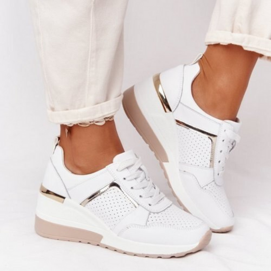 Ergonomic designer sneakers for women