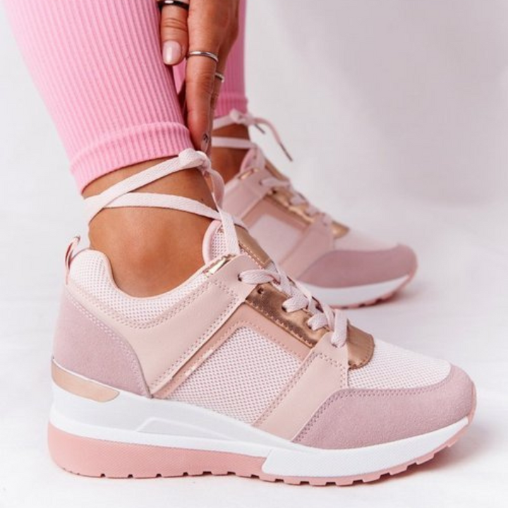 Ergonomic designer sneakers for women