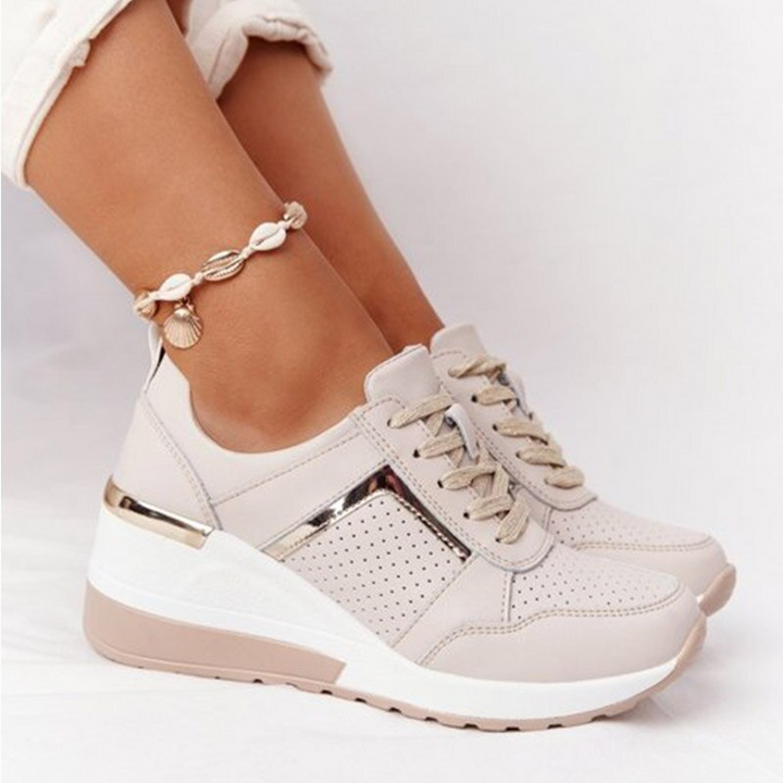 Ergonomic designer sneakers for women