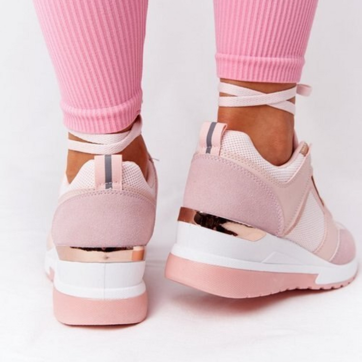 Ergonomic designer sneakers for women