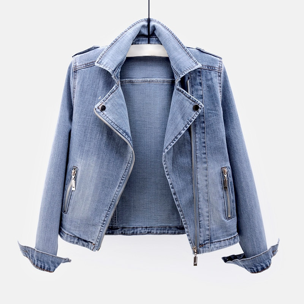 Frieda - veelzijdig motor denim jack voor dames & heren