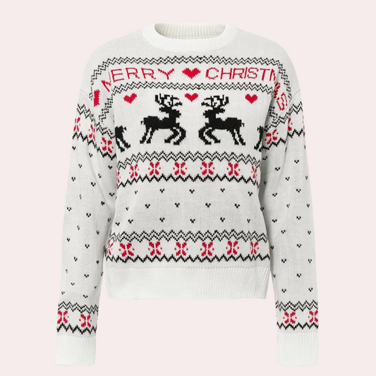 Feona - elegant women's Christmas sweater with style
