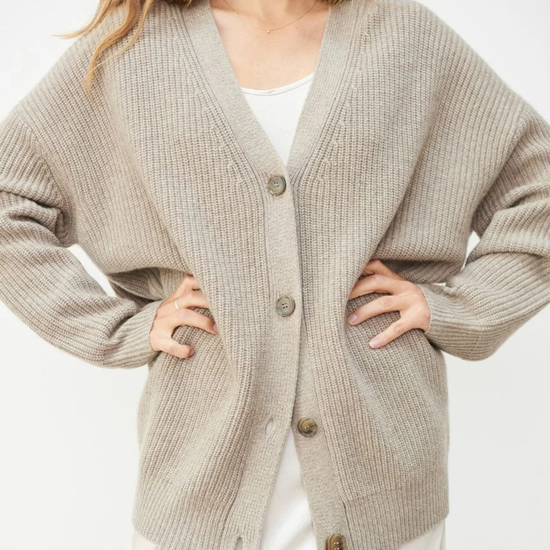 Pepita - women's cashmere cardigan