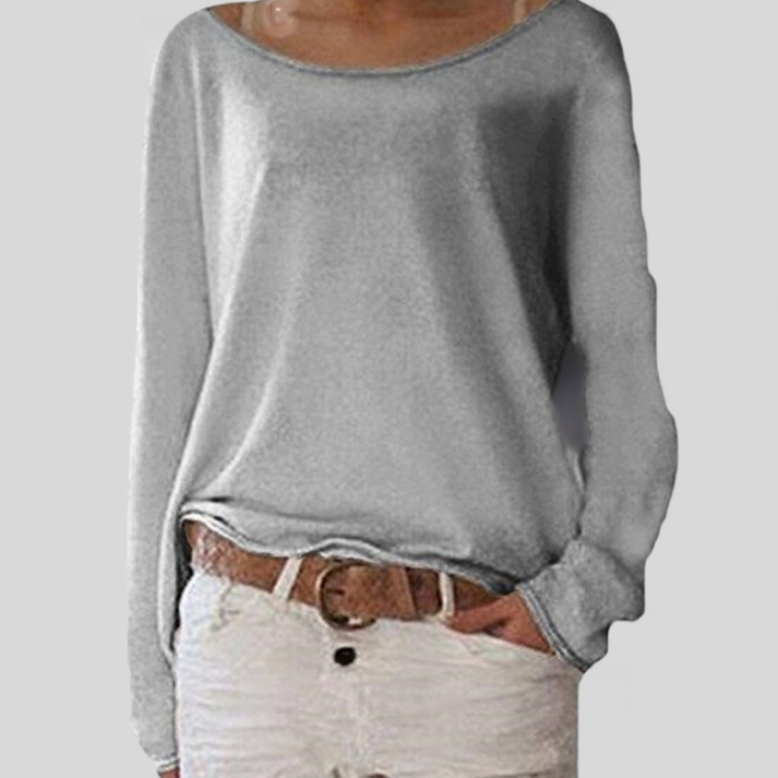 Blanka - fine knitted sweater with round neckline