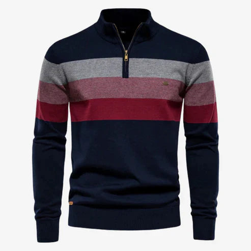 Kaleb | striped retro sweater