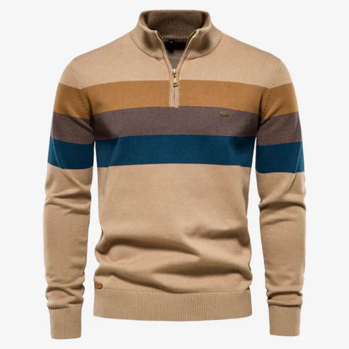 Kaleb | striped retro sweater