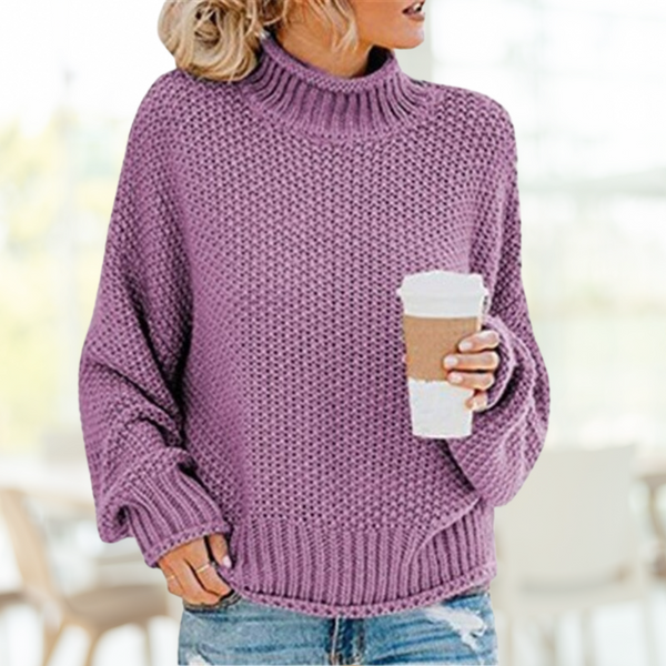 Raquel - elegant knitted sweater for women