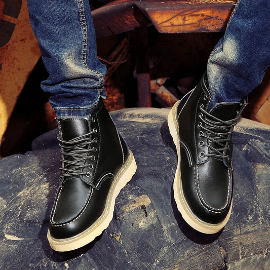 Retro winter boots for men | warm & robust