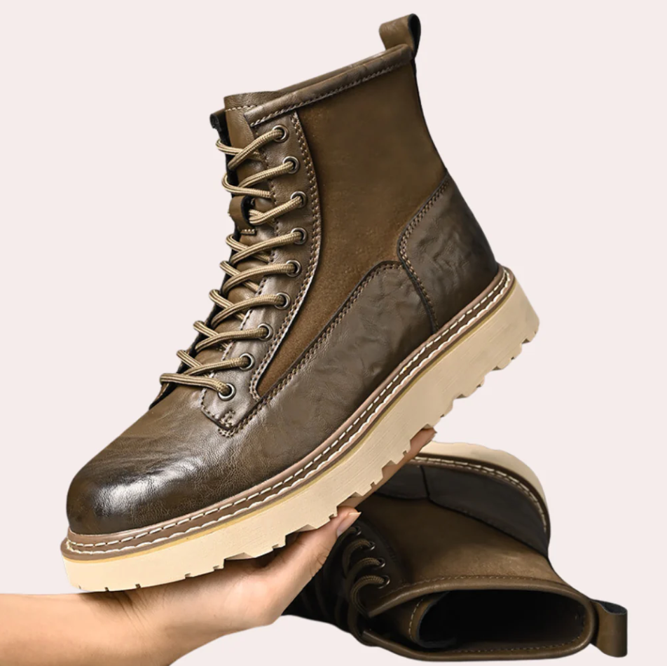 High quality and stylish leather men's boots