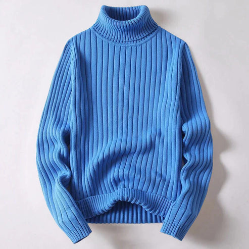 Men's merino wool turtleneck - Wyatt