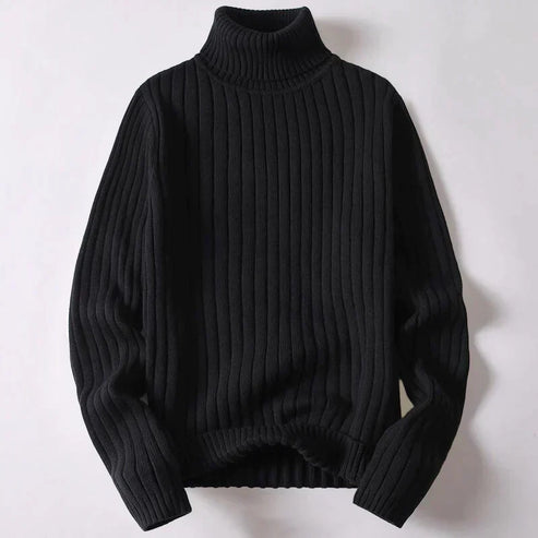 Men's merino wool turtleneck - Wyatt