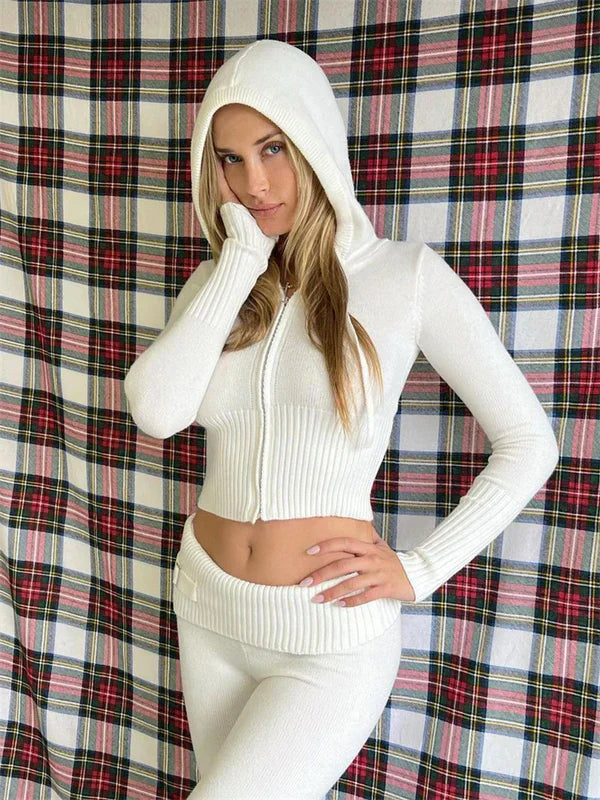 Anka - comfortable knitted 2-piece tracksuit