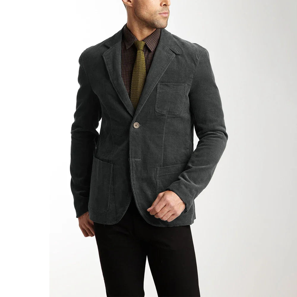 Men's corduroy jacket, classic modern