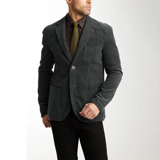 Men's corduroy jacket, classic modern
