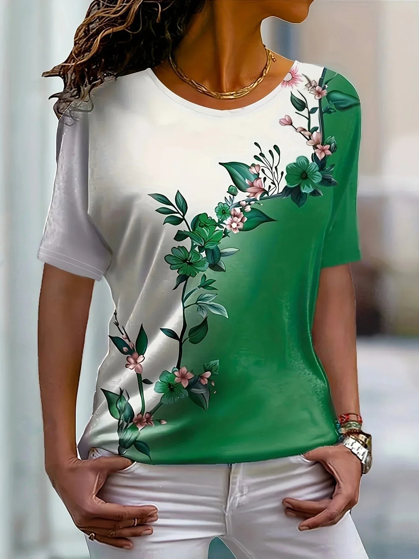 Lenai – stylish short sleeve top