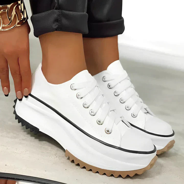 Iduna - stylish platform sneakers for women