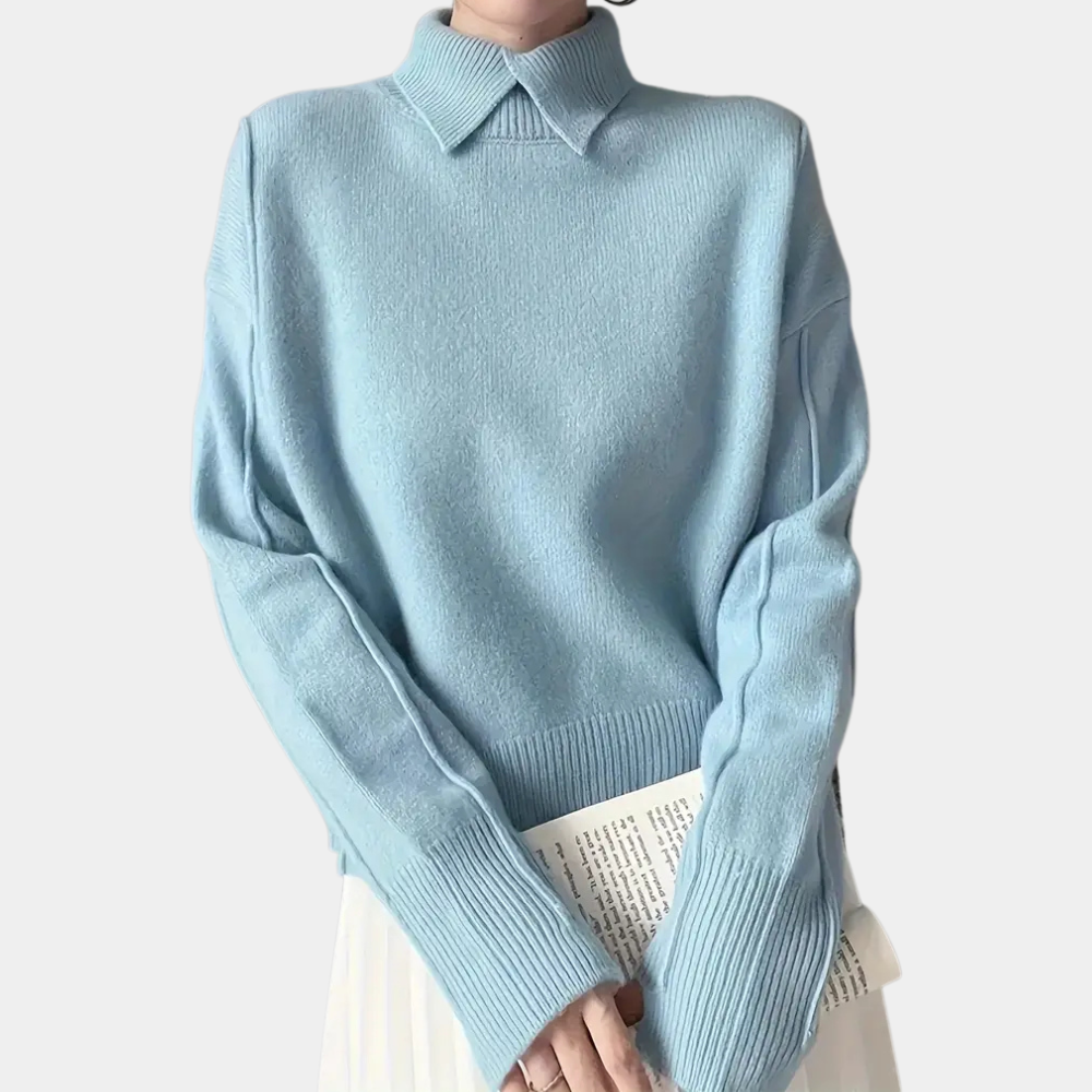 Kayla - elegant crochet sweater for women