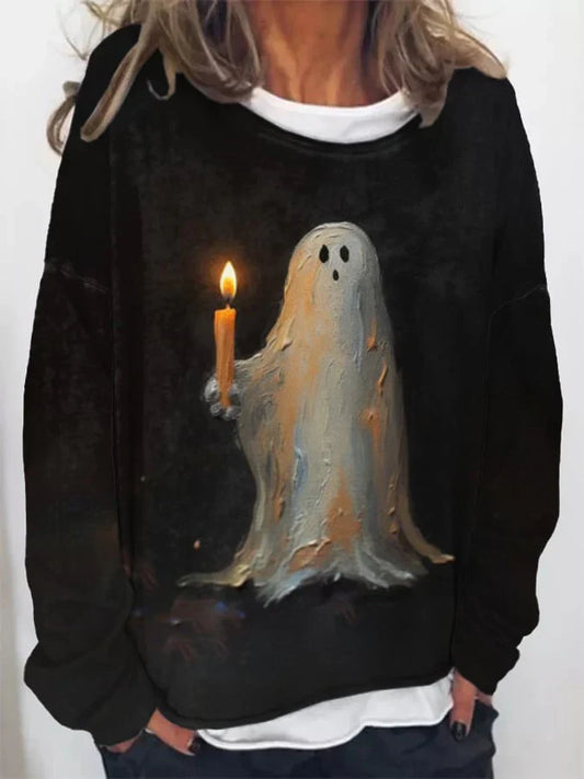 Halloween ghost sweater