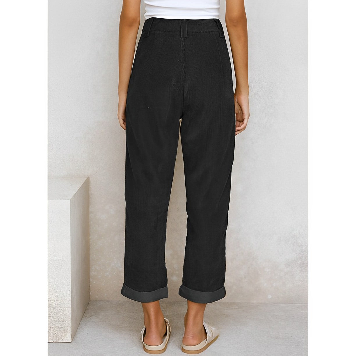 Ingrid - fashionable corduroy pants