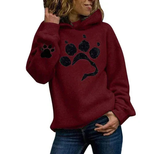 Reese - paw hoodie