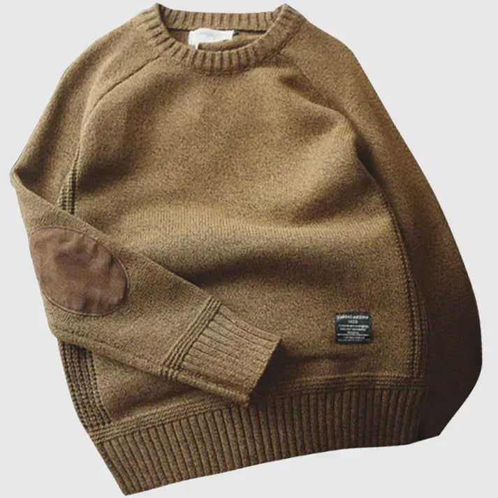 Dennis - warm sweater with round neck