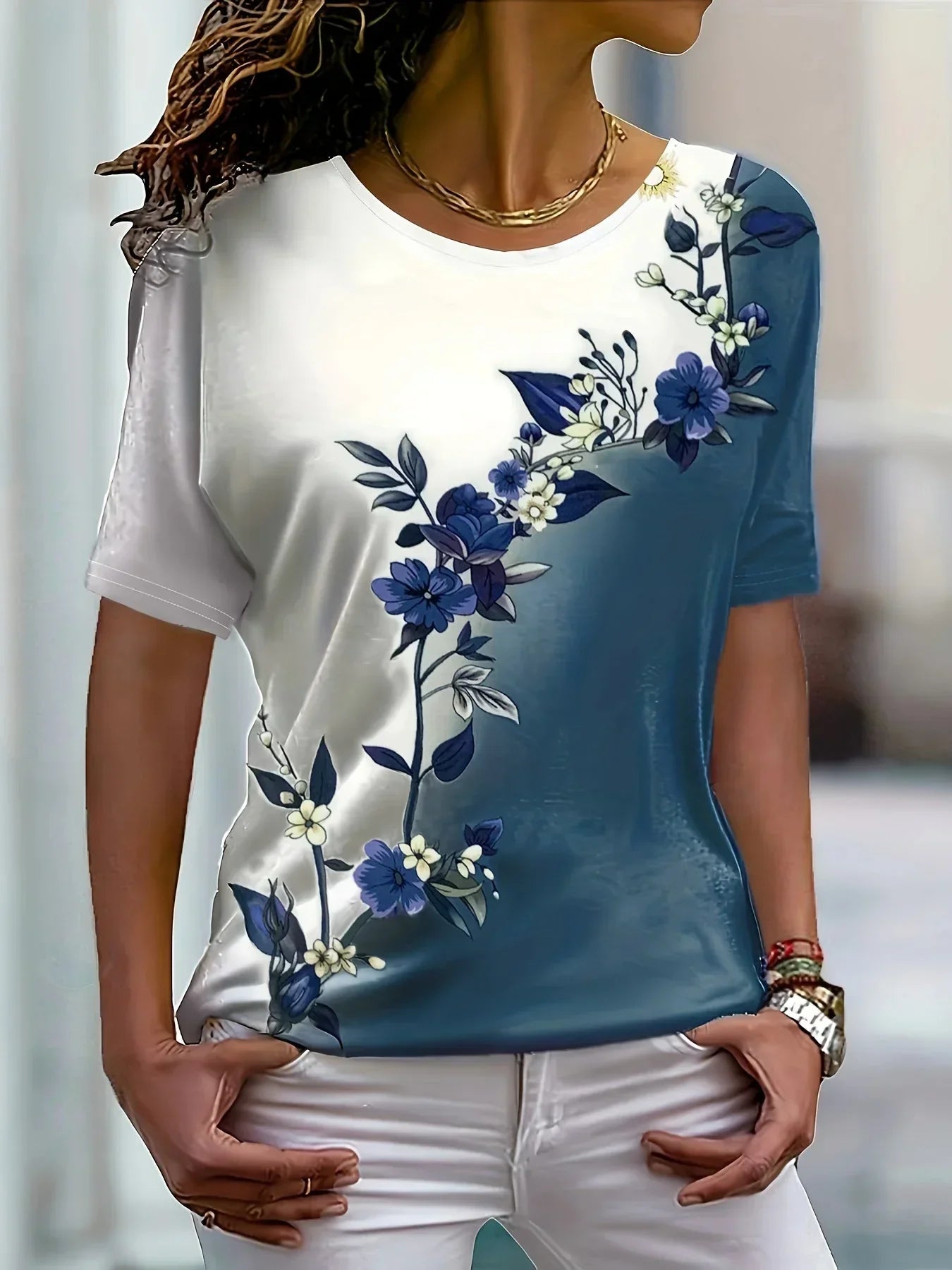 Lenai – stylish short sleeve top
