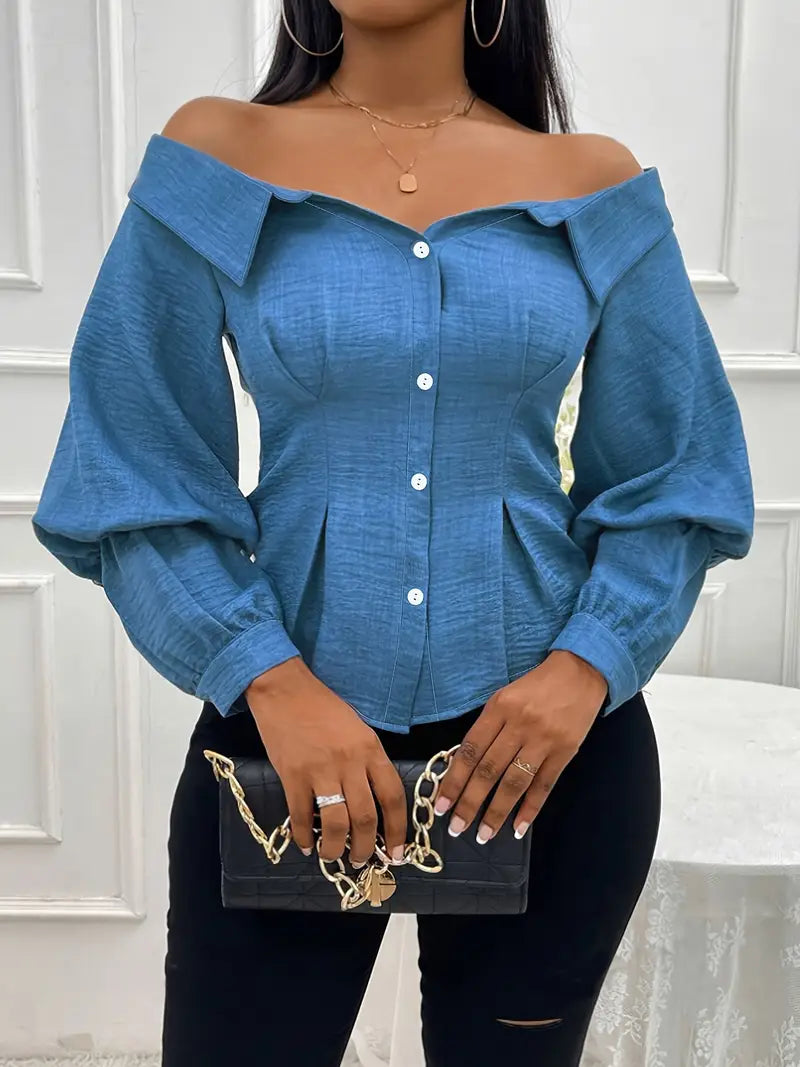 Fia - elegant off-shoulder blouse