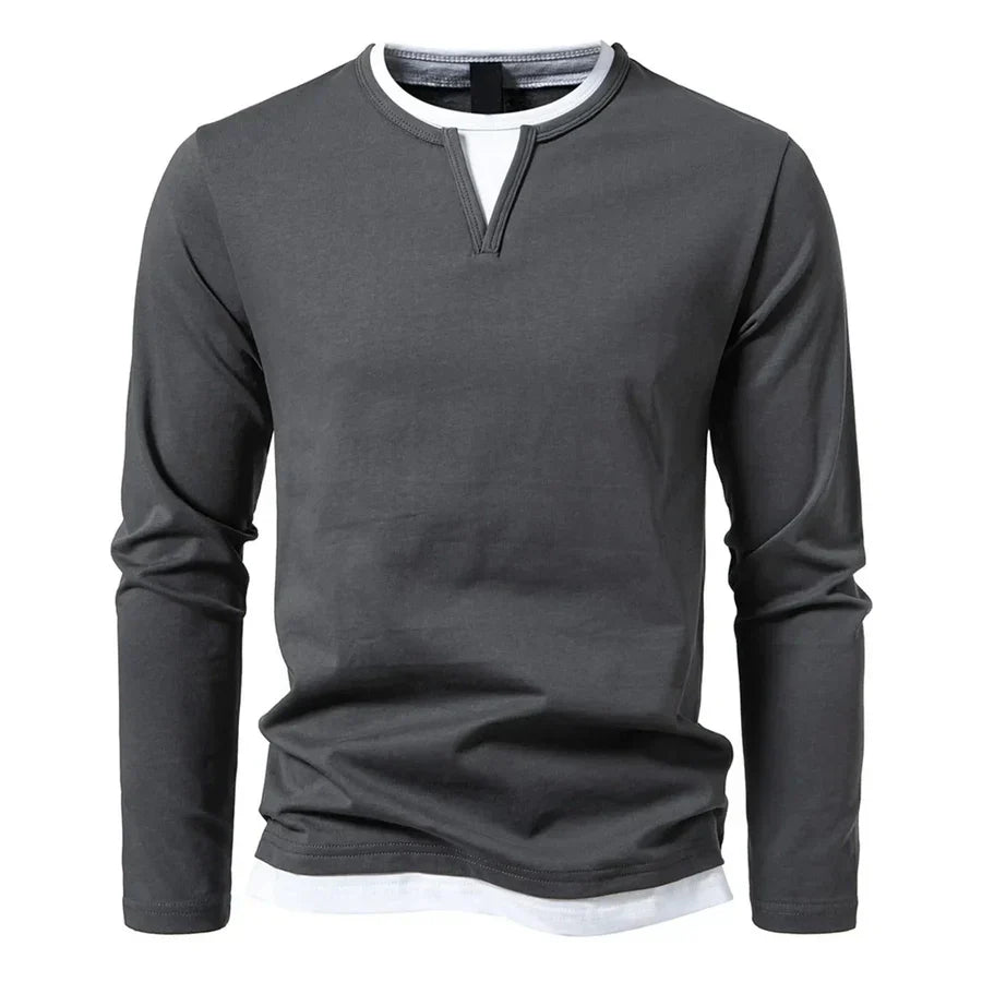 Damiaan - long sleeve shirt