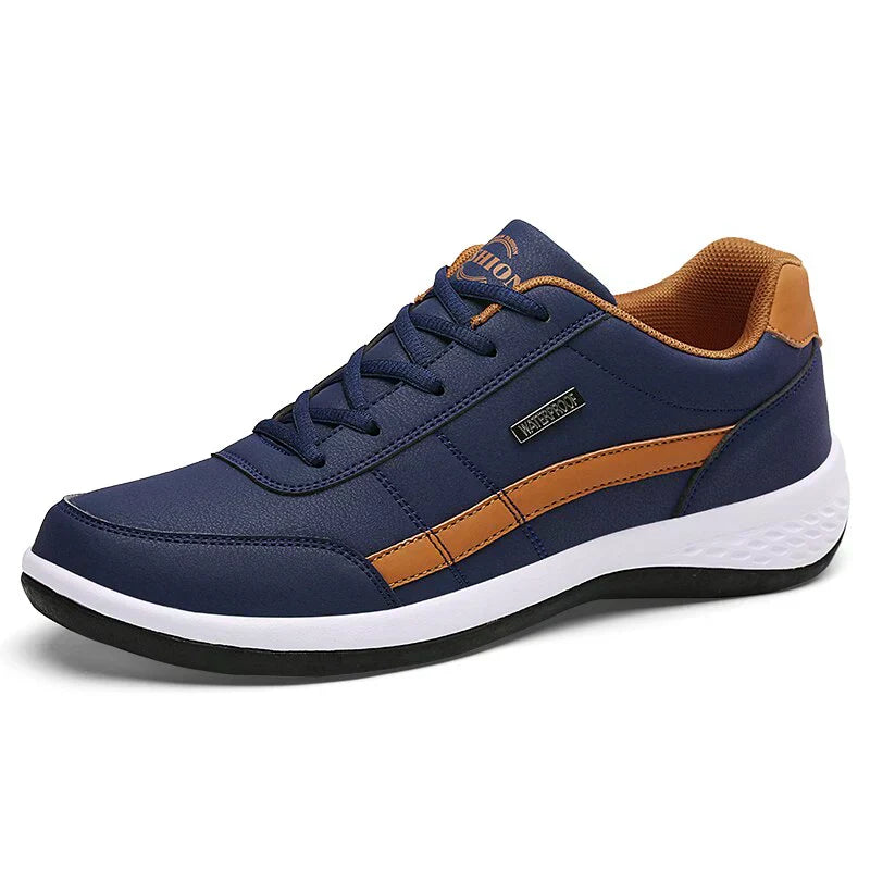 Ergonomic men's shoes with walking comfort