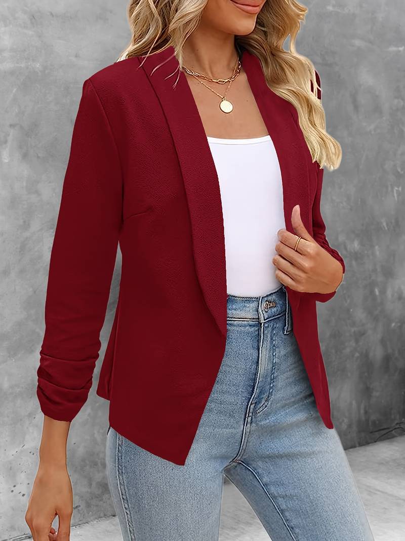 Isabella - stylish open front blazer