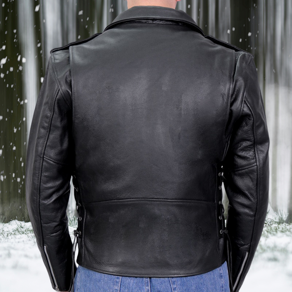 Henrik – men's leather jacket