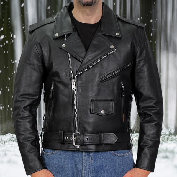 Henrik – men's leather jacket