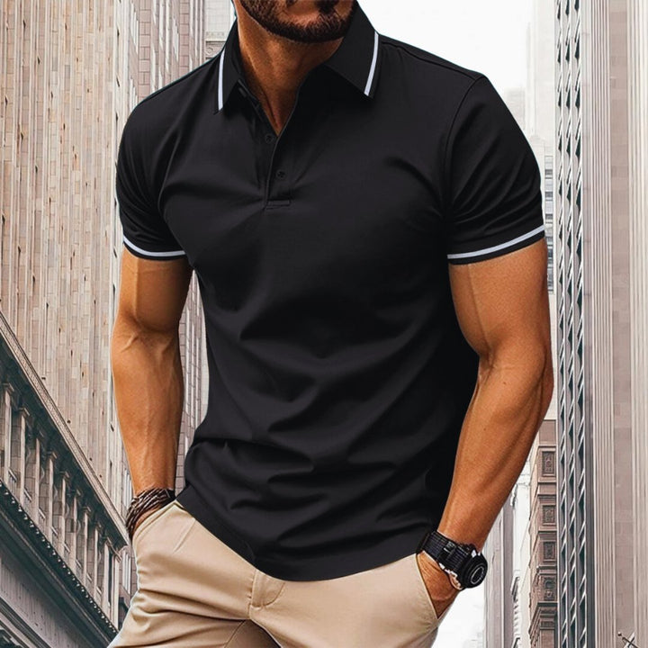 Olivier | Fresh breathable comfort men's polo shirt