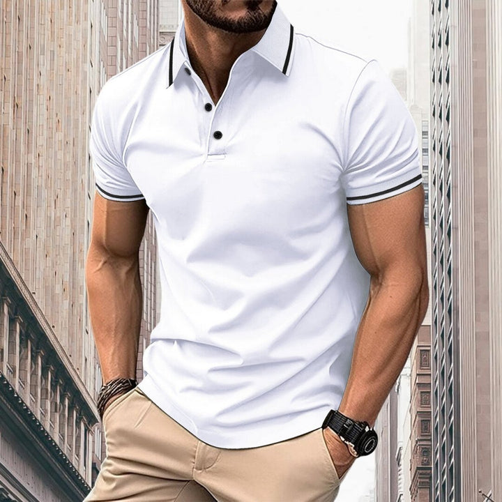 Olivier | Fresh breathable comfort men's polo shirt