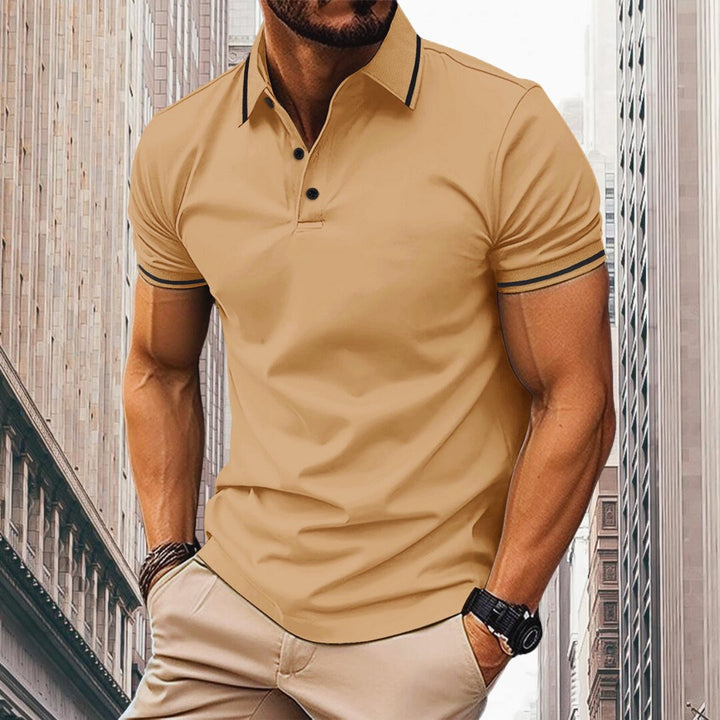 Olivier | Fresh breathable comfort men's polo shirt