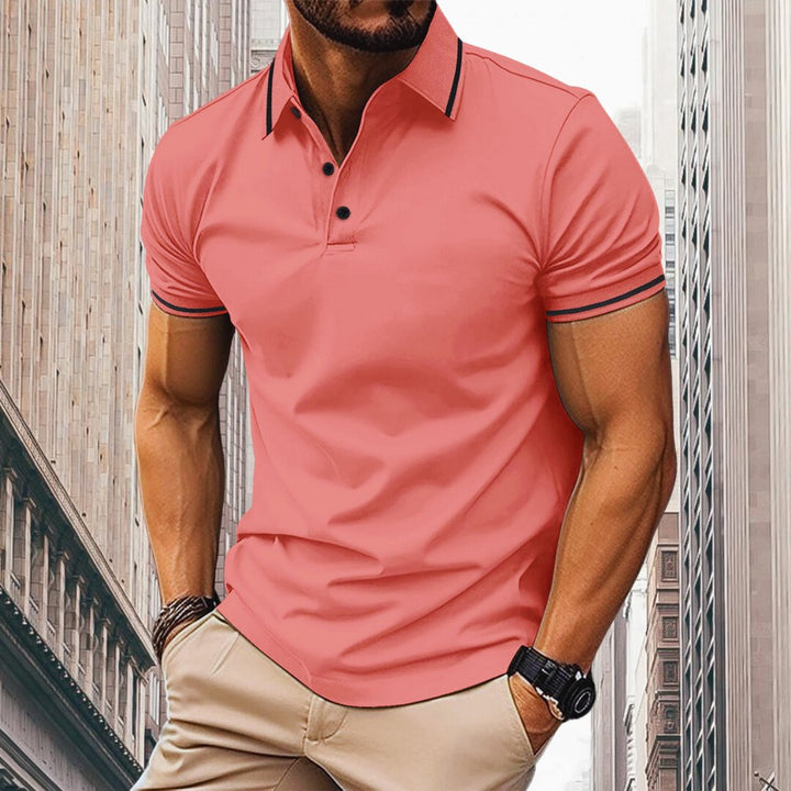 Olivier | Fresh breathable comfort men's polo shirt