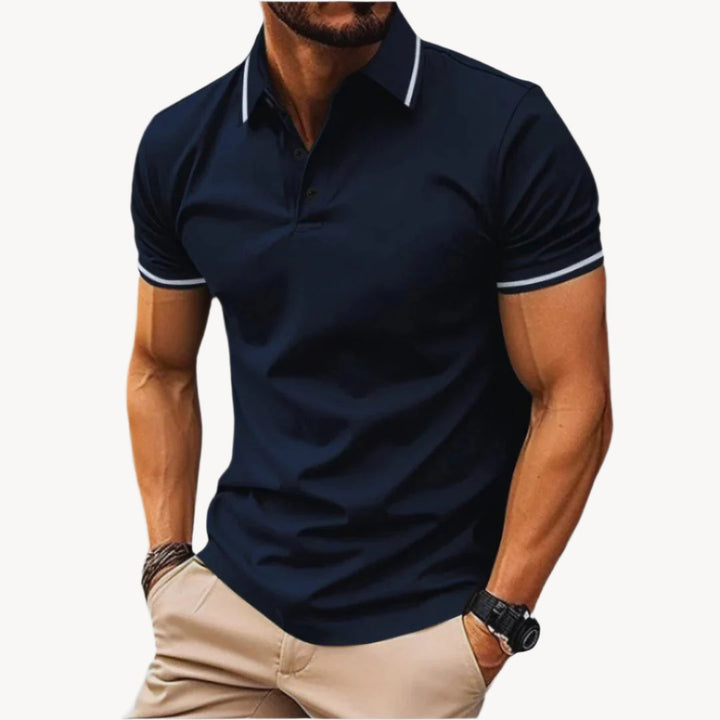 Olivier | Fresh breathable comfort men's polo shirt