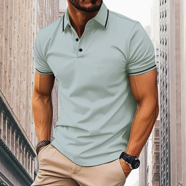 Olivier | Fresh breathable comfort men's polo shirt