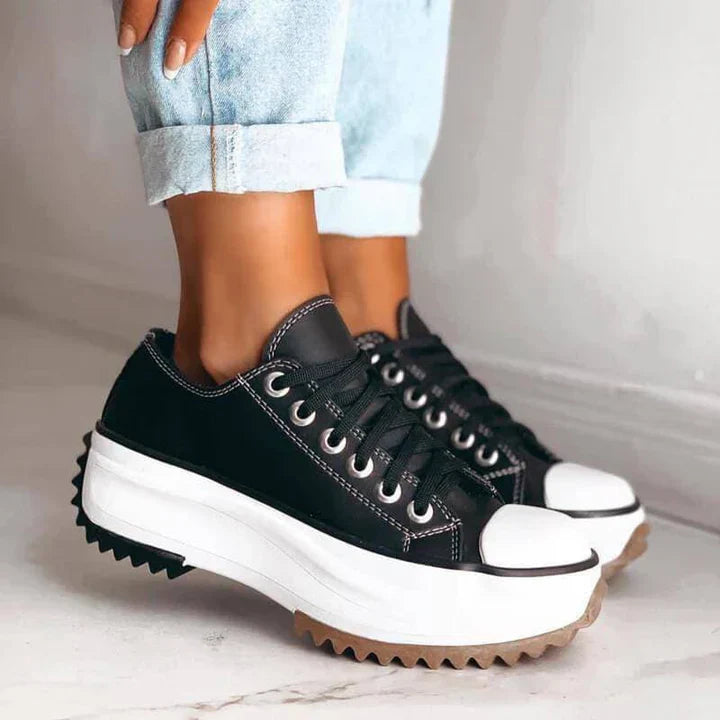 Iduna - stylish platform sneakers for women