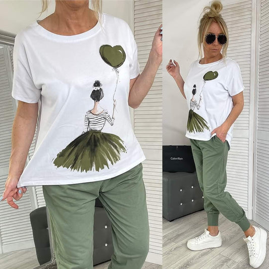 Benja - stylish two-piece set for spring