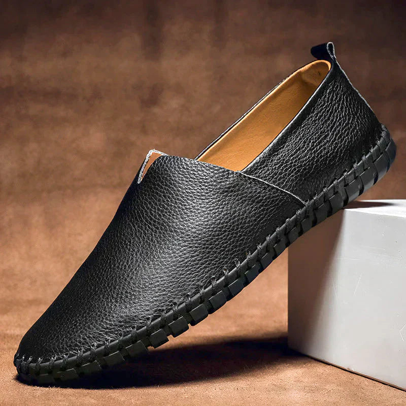 Matt - Elegant men's genuine leather loafers