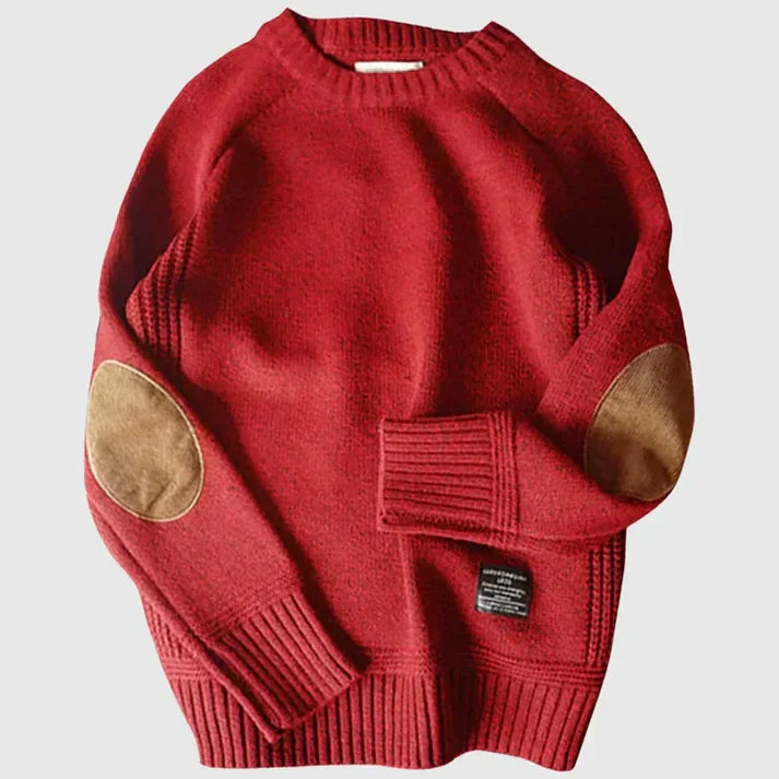 Dennis - warm sweater with round neck