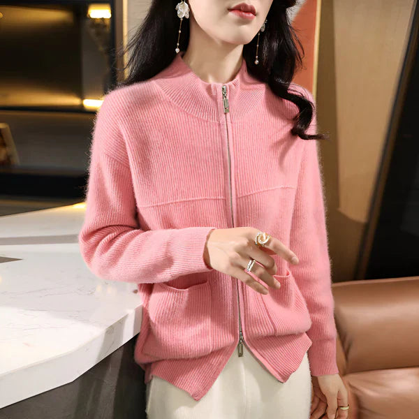 Norberta - gcozy and stylish wool cardigan