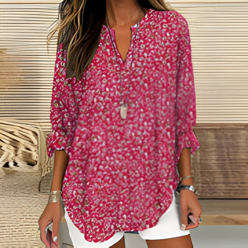 Manon - long sleeves with v-neck