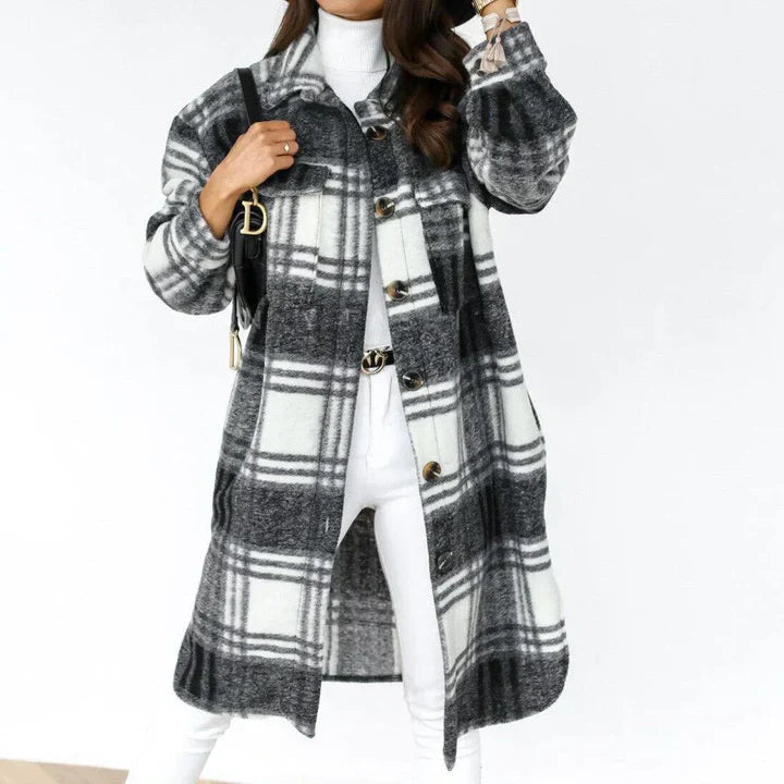 Jasmine - checked jacket
