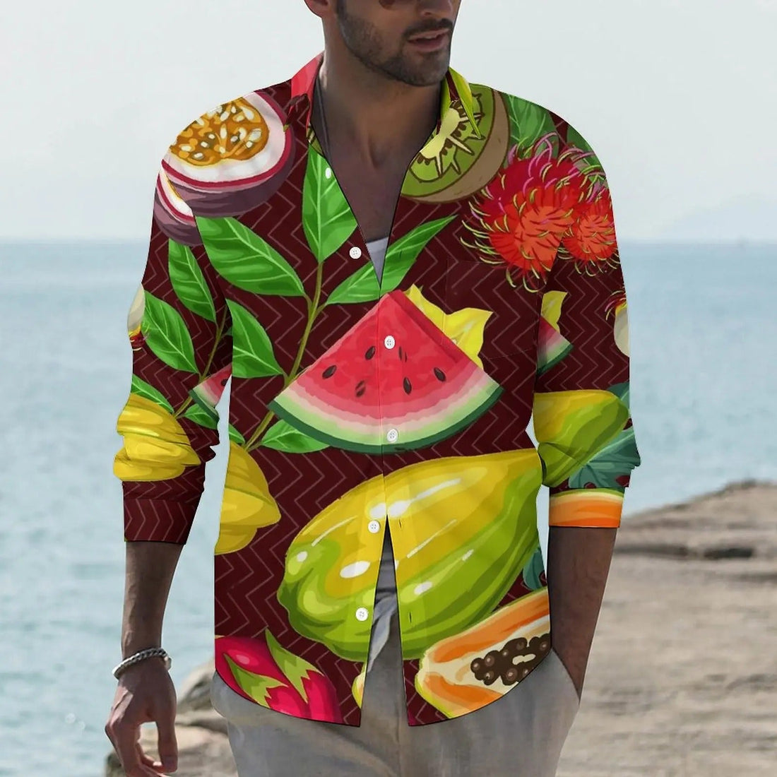 Gerald - men's long sleeve shirt